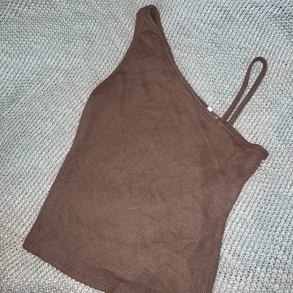 SHOP LANE 201 boutique brown tank top